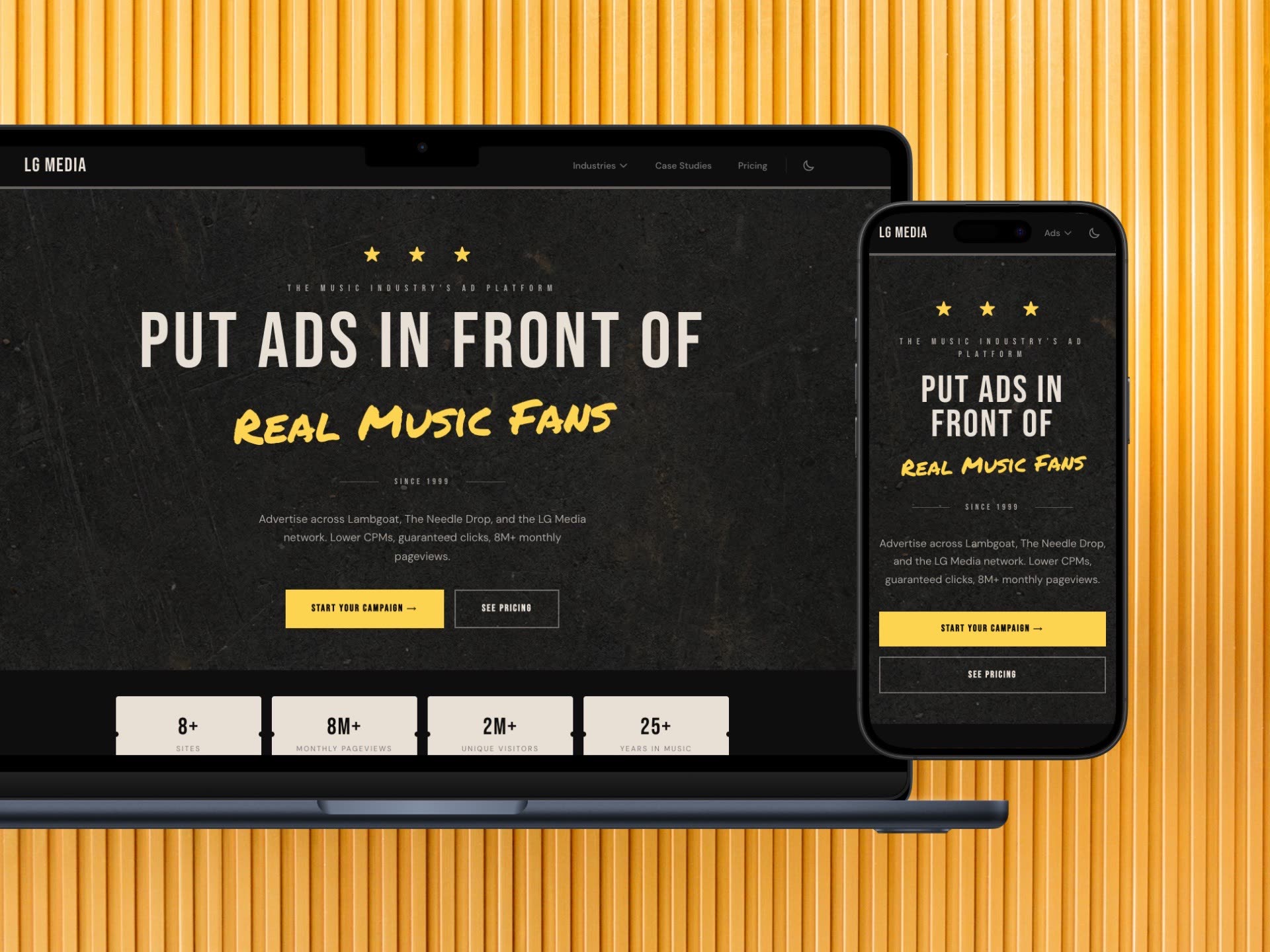 Self-Service Ad Platform for Music
