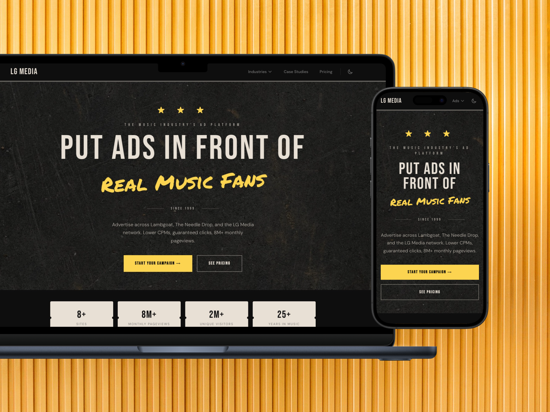 Self-Service Ad Platform for Music