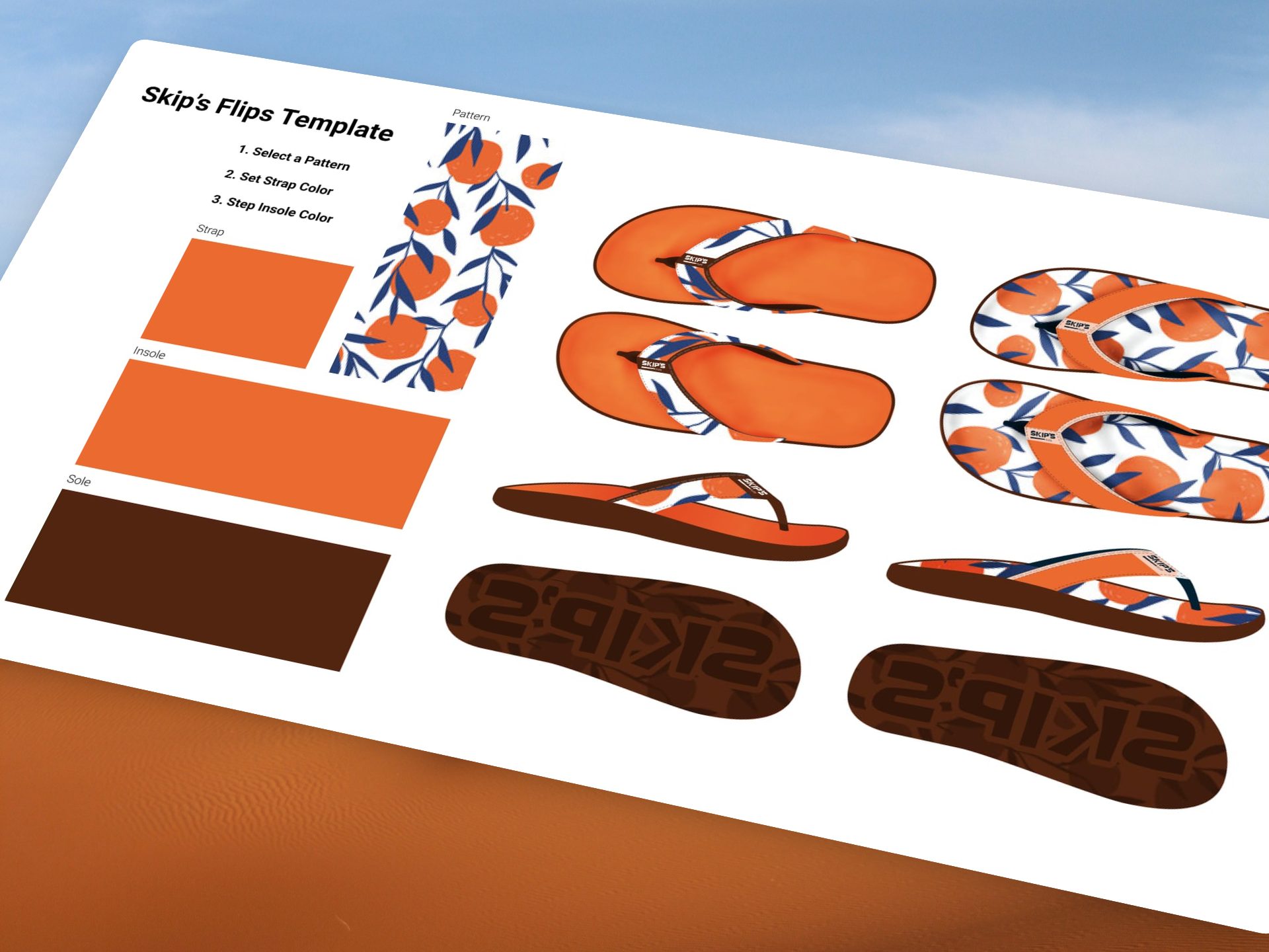 Design System for a Mission-Driven Sandal Brand